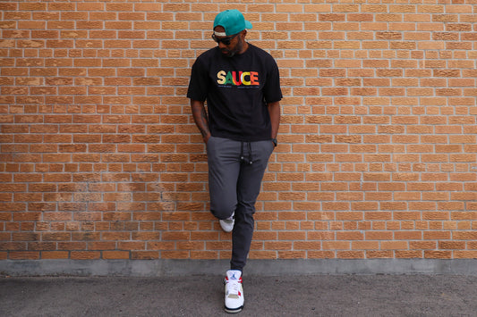 Oversized T-Shirt - Black